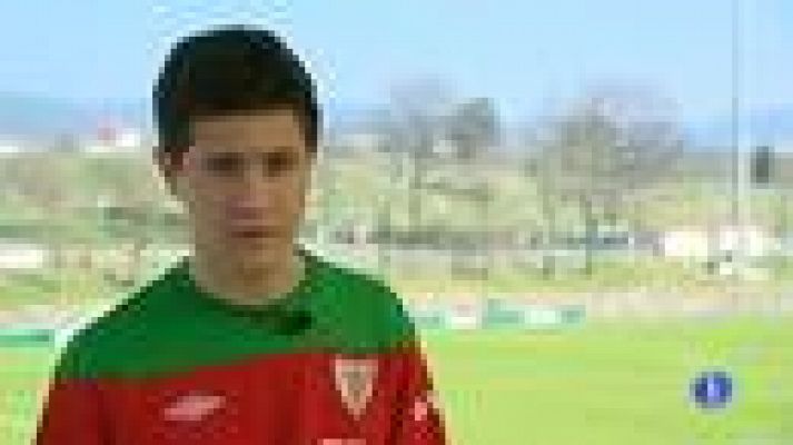 Telediario 1 - El primer debi de Agirretxe y Ander Herrera