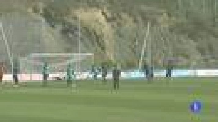 Telediario 1 - Ambiente de derbi en Bilbao