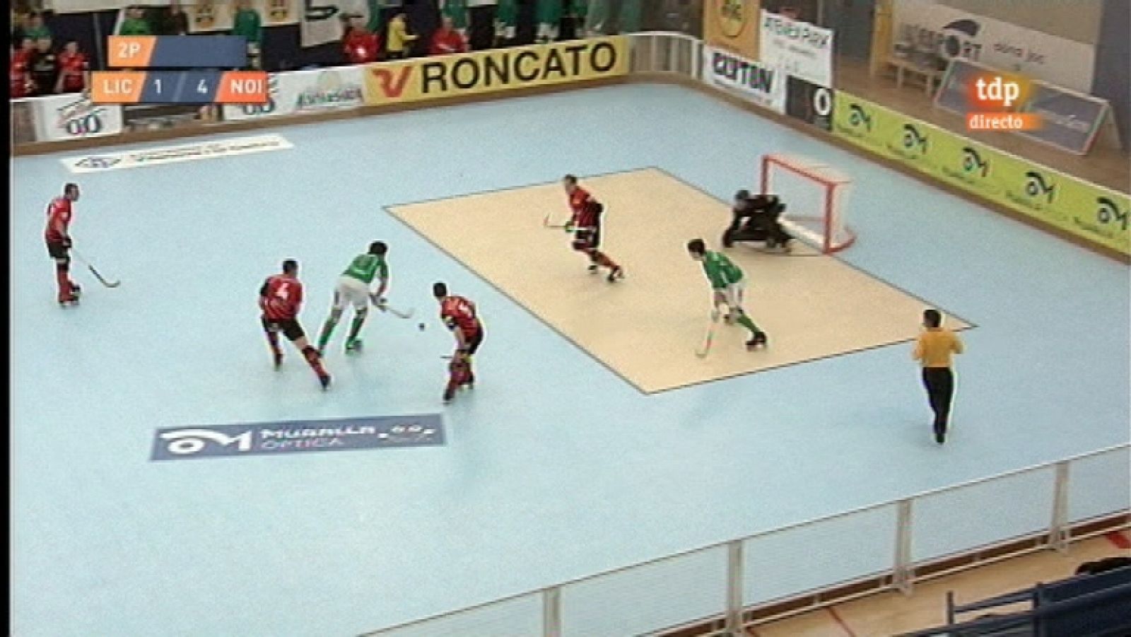 Hockey sobre patines - Copa del Rey: 1ª semifinal - 03/03/12