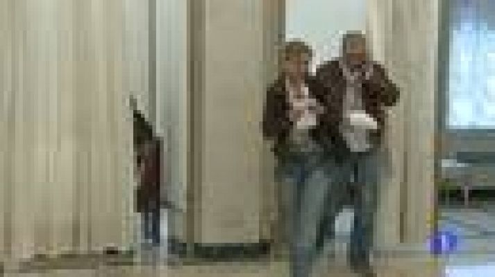 Telediario 1 - Ciudadanos rusos votan en España