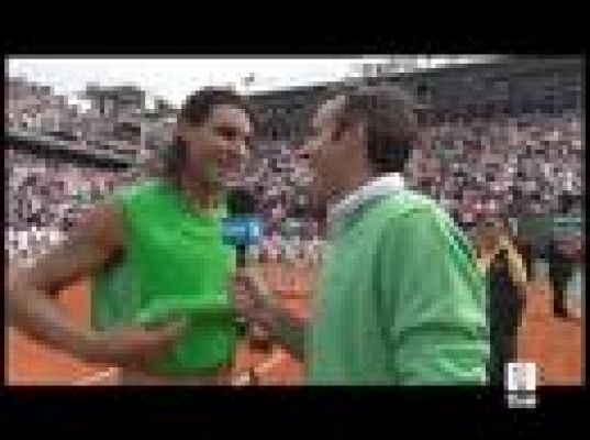 Nadal: "Es un sueño ganar en París"