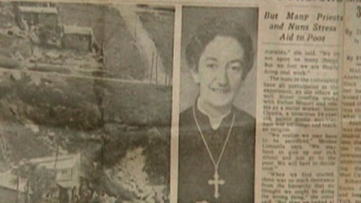 Telediario 1 - Monja y guerrillera