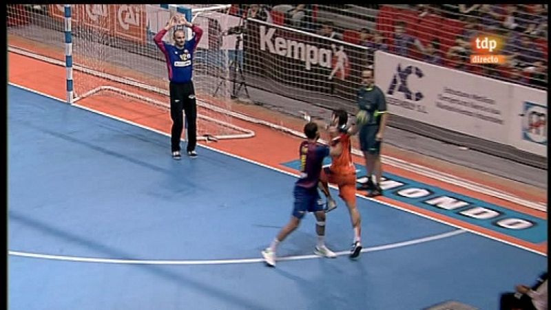 Balonmano - Liga ASOBAL: Caja 3 BM Aragón - FC Barcelona Intersport - 04/03/12 - ver ahora 