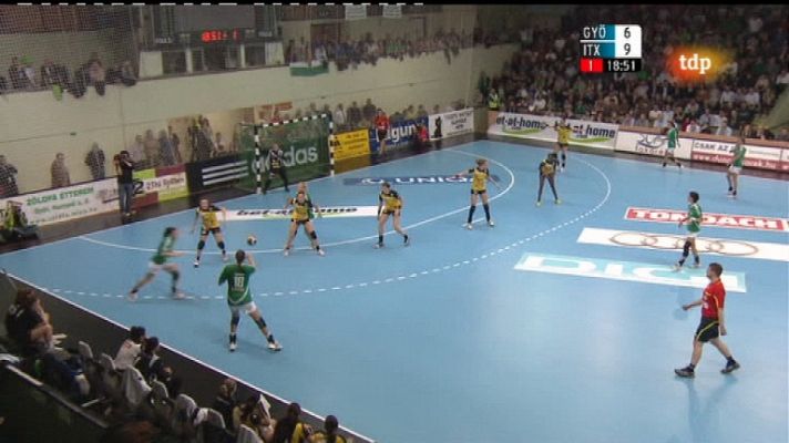 Balonmano - Gyori Audi Eto KC-Reyno de Navarra