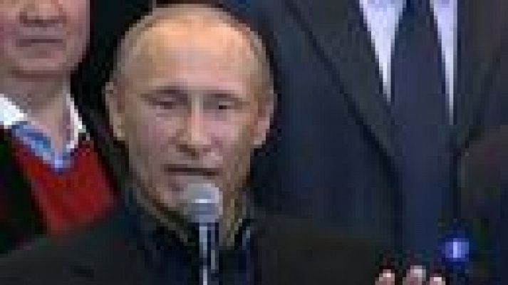 Putin, elegido presidente de Rusia