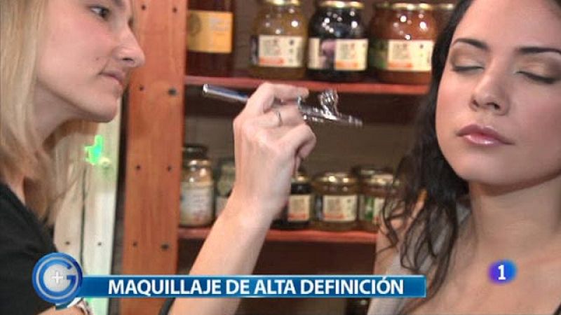 Más Gente - El maquillaje con aerógrafo se pone de moda en el cine y la televisión