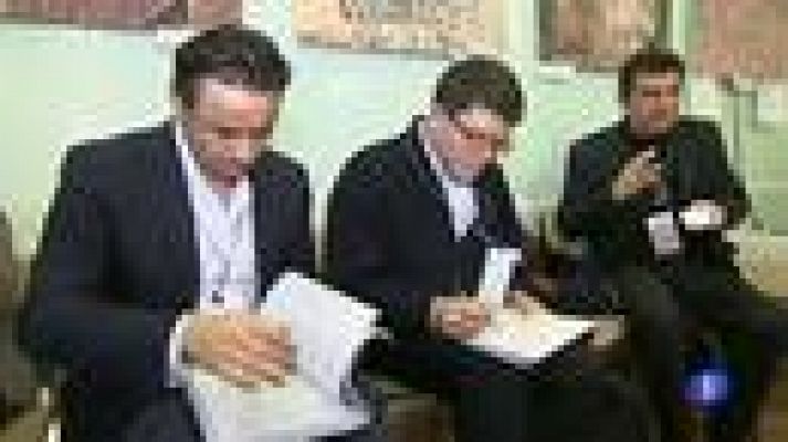 Telediario 1 - Fraude electoral en Rusia