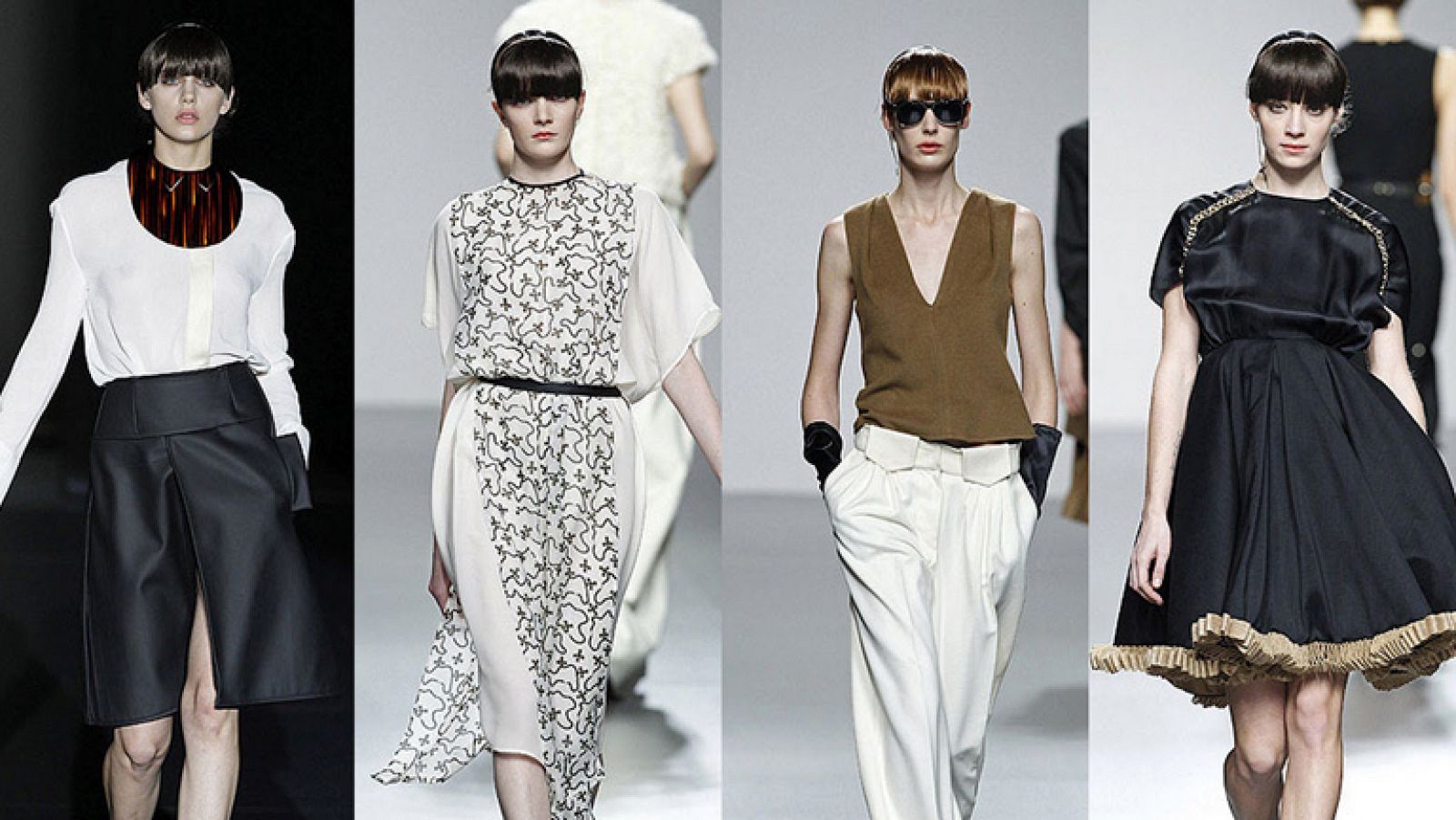 Desfiles de los diseñadores Moisés Nieto y Shen Lin que participan en la plataforma EGO, que se enmarca en la Mercedes Benz Fashion Week Madrid