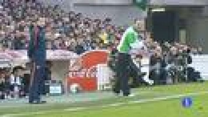 Telediario 1 - El Racing destituye a su entrenador