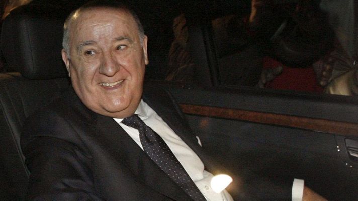 Telediario 1 - Amancio Ortega el quinto más rico