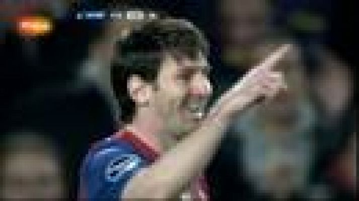 Champions League - 'Hat-trick' de Messi (3-0)