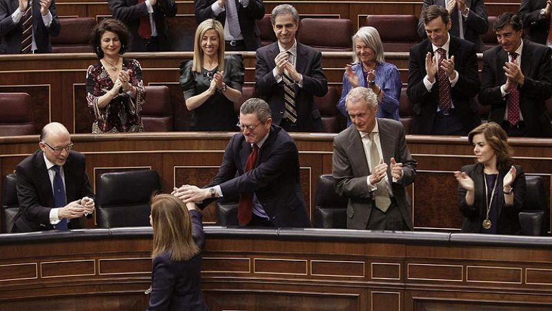 El Congreso convalida la reforma laboral con los votos del PP, CiU, UPN y de Foro Asturias