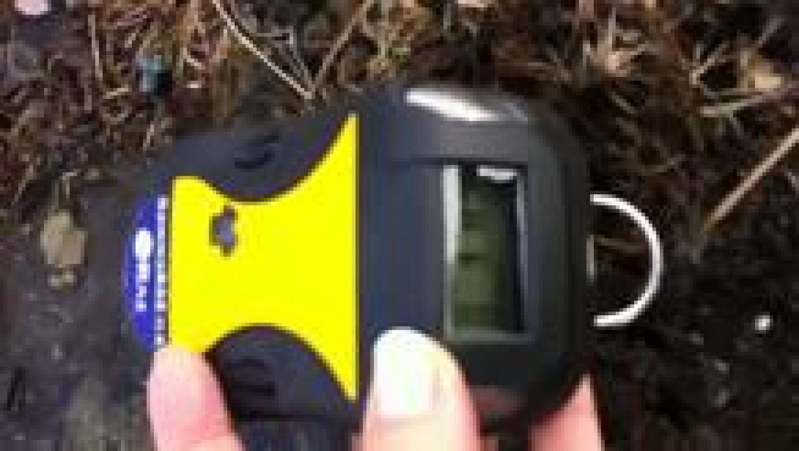 Los enviados especiales de TVE miden la radiactividad en Fukushima.