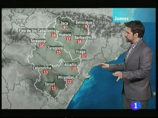 Noticias Aragón - El tiempo en Aragón - 08/03/12