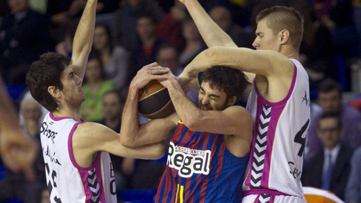 Baloncesto en RTVE - Regal Barcelona 63-66 Cajasol Banca Cívica