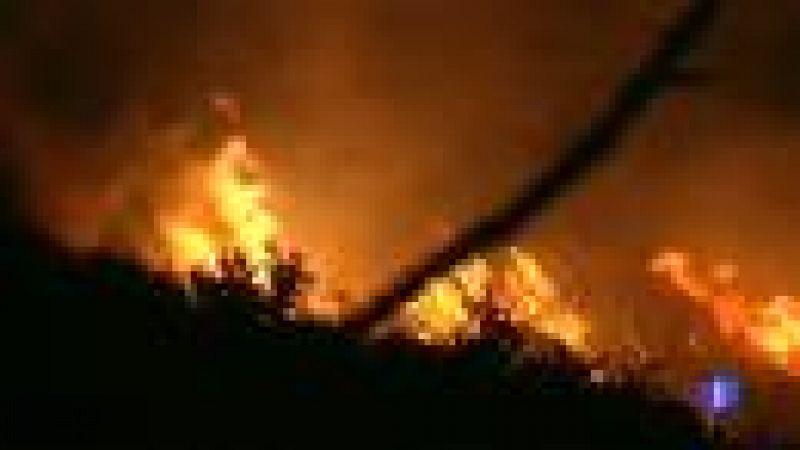 El fuego ha obligado a evacuar 14 pueblos de la comarca de la Ribagorza 