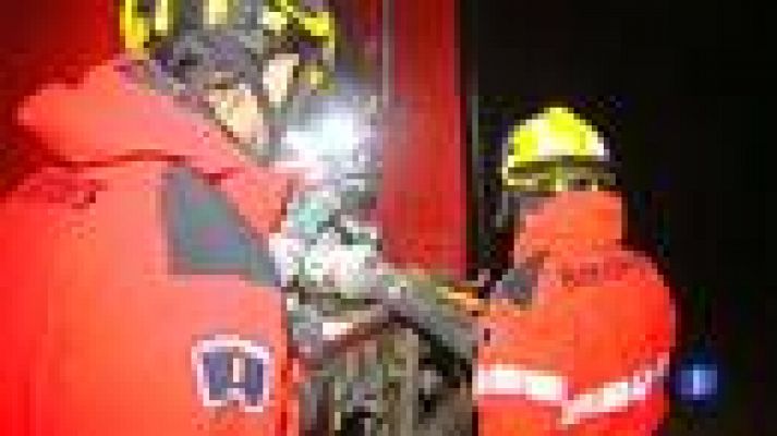 Telediario 1 - Incendios en Cataluña