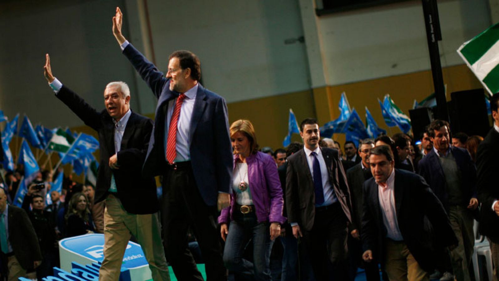 Primer día de campaña electoral en Andalucía