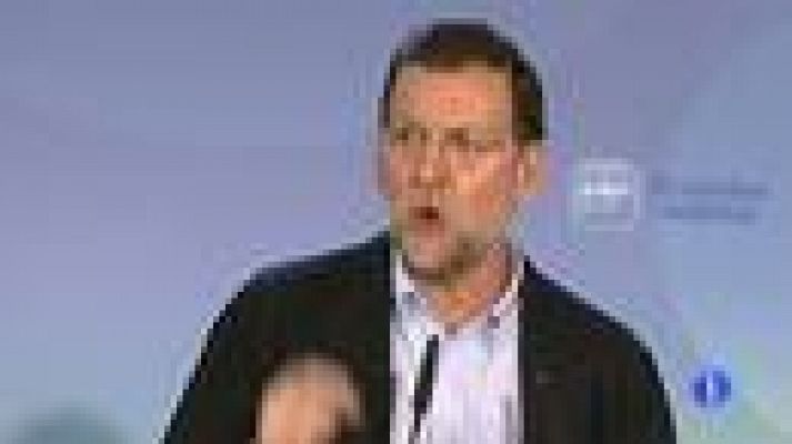 Telediario 1 - Mariano Rajoy en Andalucía
