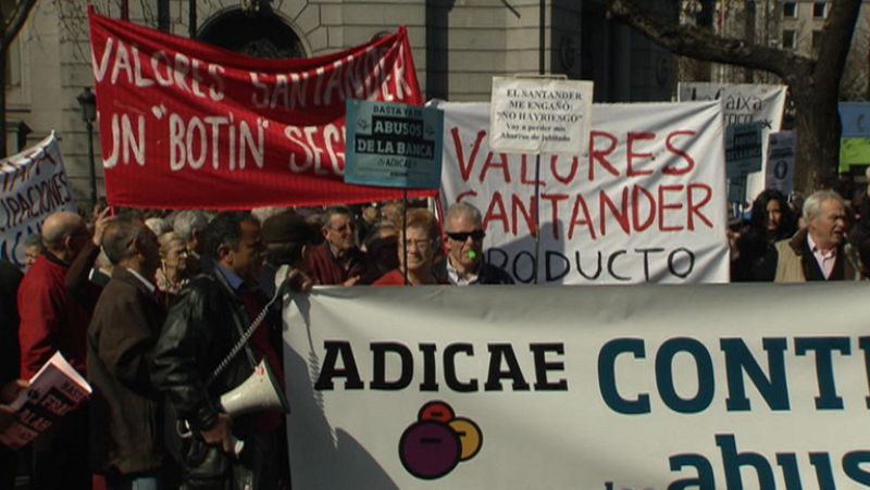 Un millón de pequeños ahorradores tienen su dinero atrapado en las participaciones preferentes 