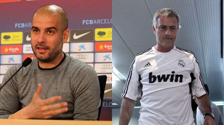 Telediario 1 - Polémica Mourinho - Guardiola