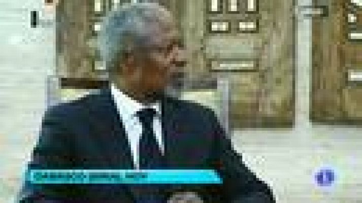 Telediario 1 - Siria: día de encuentros políticos