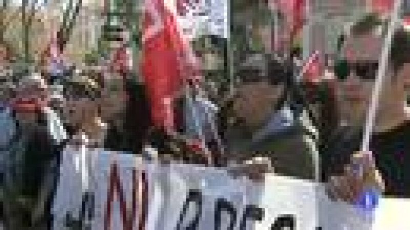 Los sindicatos vuelven a manifestarse en Madrid 