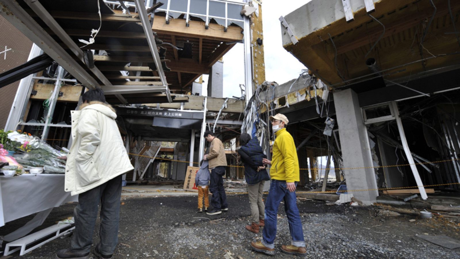 El terremoto de Japón, grado nueve en la escala de Richter