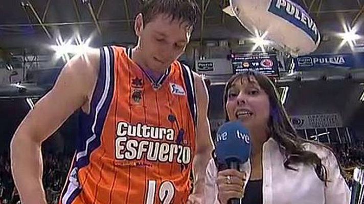 Baloncesto en RTVE - Lishchuk: "Hemos jugado como un puño"