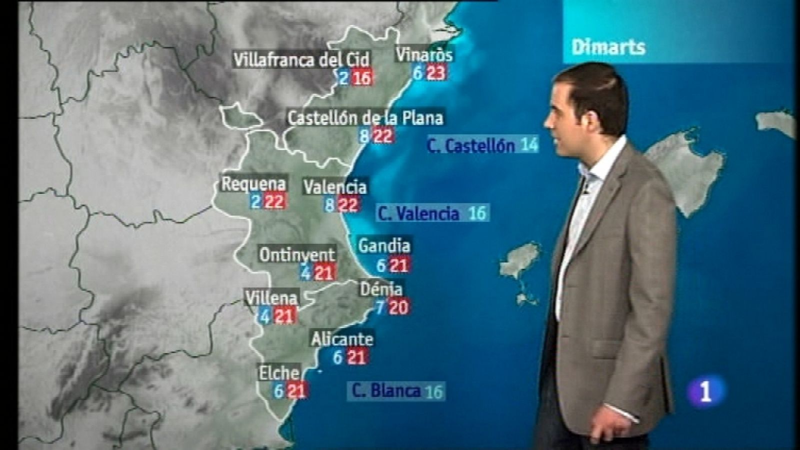 El tiempo en la Comunidad Valenciana - 12/03/12  - Ver ahora