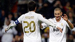 Higuaín y Benzema, listos para enfrentarse al CSKA