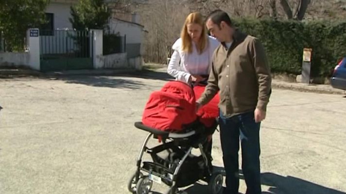 Telediario 1 - El primer bebé de Ávila