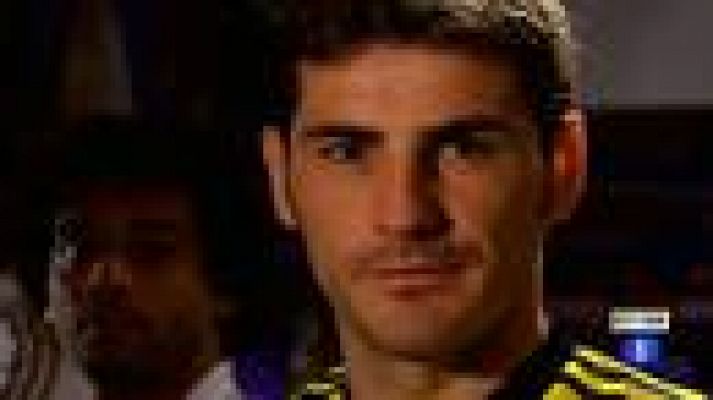 Telediario 1 - El Madrid pide apoyo al Bernabéu