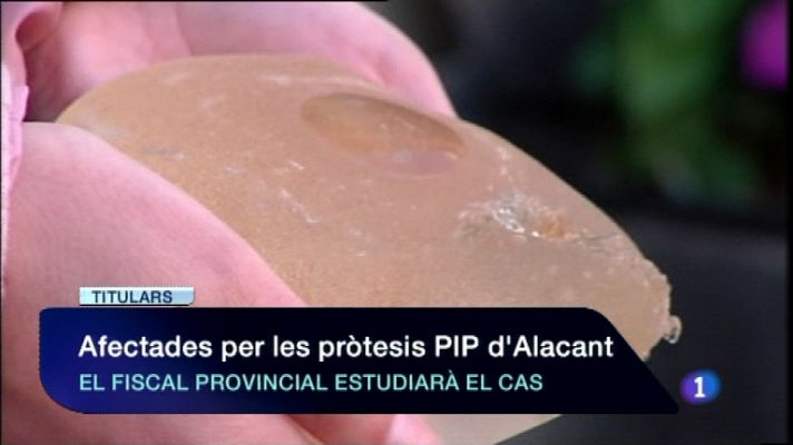 L'informatiu - Comunitat Valenciana - La Comunidad Valenciana en 2' -  13/03/12