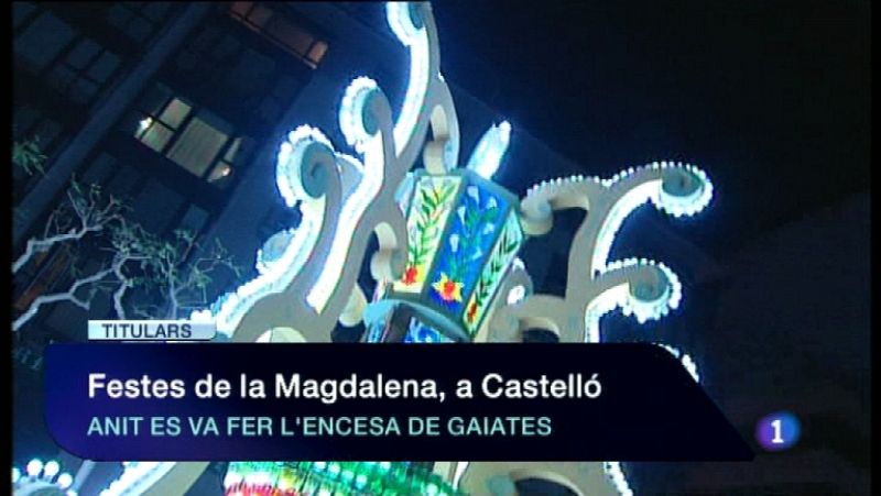 L'Informatiu - Comunitat Valenciana - 13/03/12 - Ver ahora 