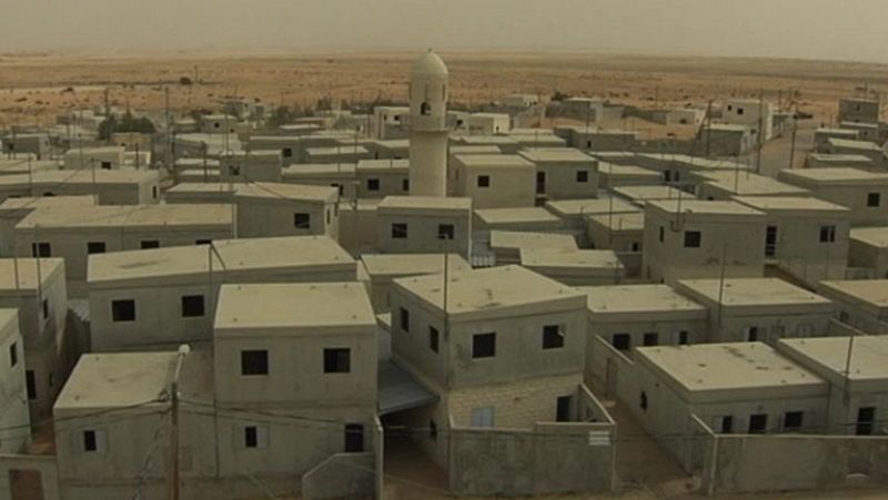 Zeelim, una base militar camuflada como una ciudad árabe