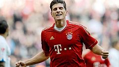 Mario Gómez marca su segundo gol (4-0)
