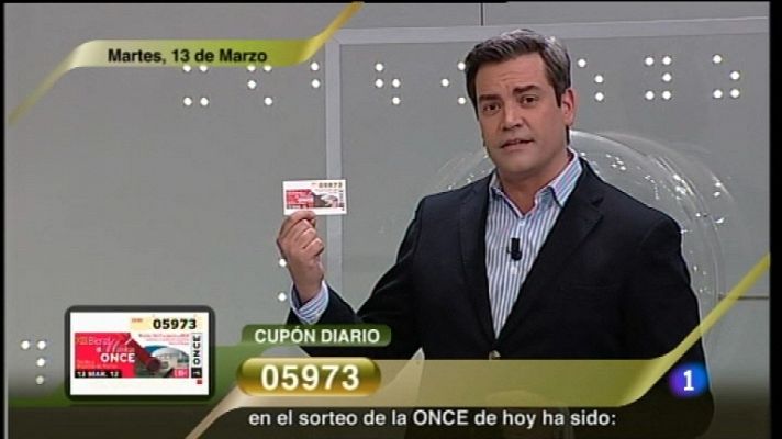 Sorteos ONCE - Sorteo ONCE - 13/03/12