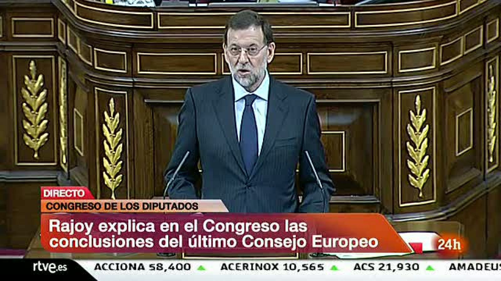 Informativo 24h: Rajoy cree "asequible" el déficit del 5,3% | RTVE Play