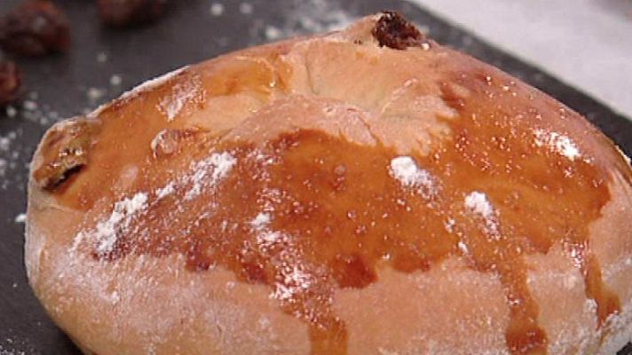 RTVE Cocina - Pan dulce con pasas y miel