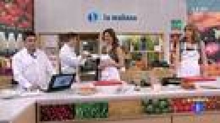 RTVE Cocina - Salmón a la crema de ajo con tomate