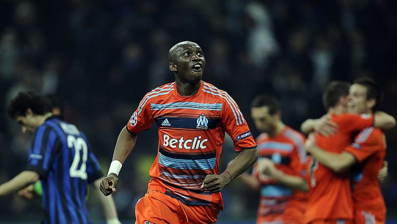 El Olympique de Marsella ha conseguido clasificarse para los  cuartos de final de la Liga de Campeones gracias a un gol de Brandao  en el último suspiro, el cual dejó 'k.o' al Inter de Milán, que firma  con estrépito una eliminación continental ante 