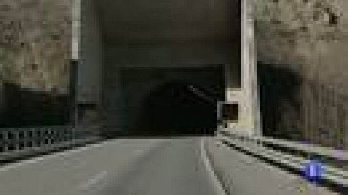 Accidente en túnel Suizo