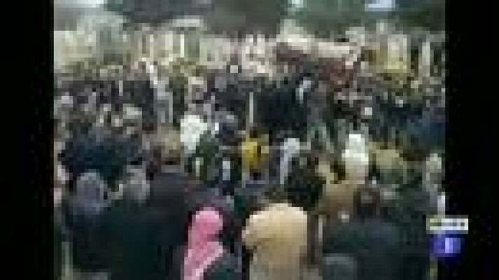 Telediario 1 - Un año de revueltas en Siria