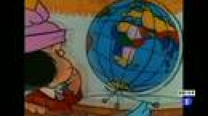 Telediario 1 - Mafalda, el personaje de Quino, cumple 50 años