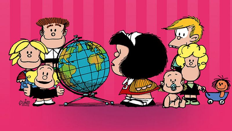  Mafalda, el personaje de Quino, cumple 50 años