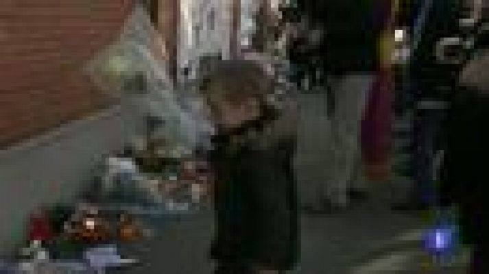 Telediario 1 - Tres niños, muy graves