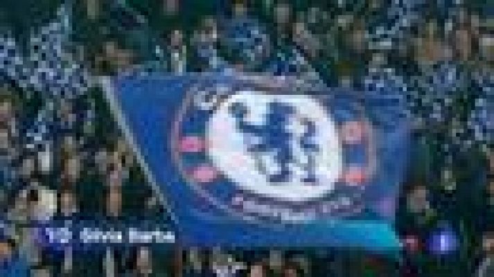 Telediario 1 - El Chelsea tira de épica ante el Nápoles