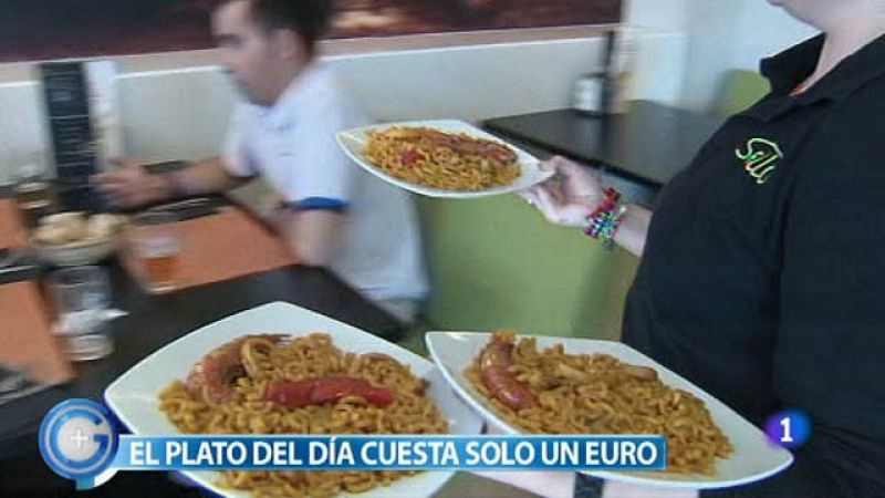 Más Gente - Más Cocina - Este restaurante sirve comidas a un euro