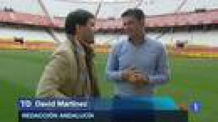 Telediario 1 - Míchel se enfrenta al Barça en el 'cumplemes' con en el Sevilla